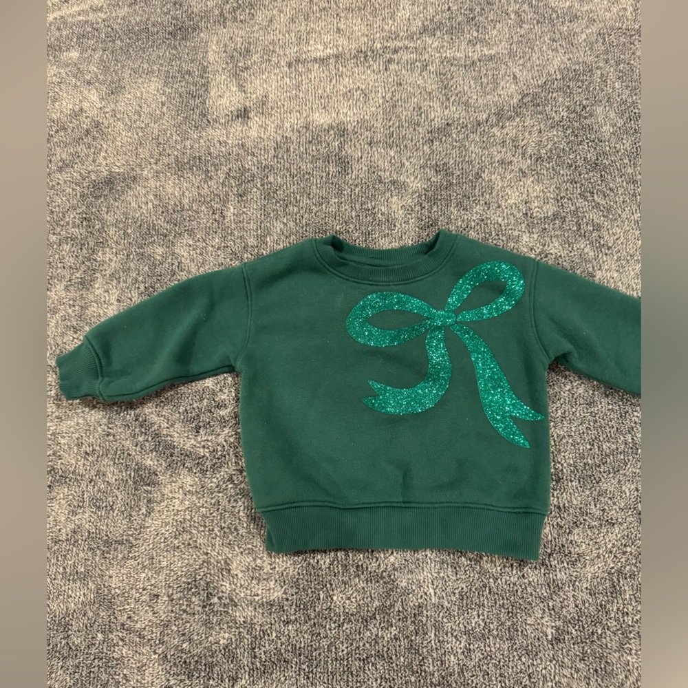 Cat and Jack Sweater - Green 12M